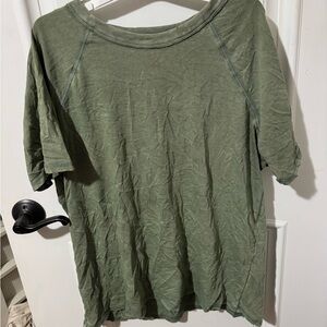 Aerie Sage Green Short Sleeve Tee